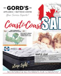Gord's Appliances - Mattress Sale